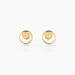 Boucles D'oreilles Puces Berangere Cercle 4 Or Jaune - Clous d'oreilles Femme | Histoire d’Or