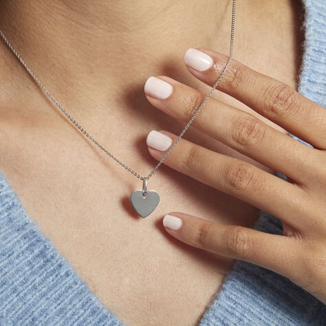 Collier Argent Kamili - Colliers Coeur Femme | Histoire d’Or