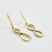 Boucles D'oreilles Pendantes Infino Or Jaune Diamant - Boucles d'oreilles pendantes Femme | Histoire d’Or