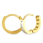 Cr&eacute;oles Ivria Or Jaune Oxyde De Zirconium - Boucles d'oreilles cr&eacute;oles Femme | Histoire d&rsquo;Or