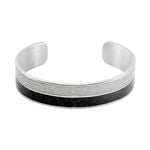 Bracelet Jonc Marie-adelaide Acier Blanc - Bracelets joncs Femme | Histoire d&rsquo;Or
