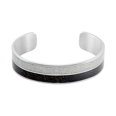 Bracelet Jonc Marie-adelaide Acier Blanc - Bracelets joncs Femme | Histoire d&rsquo;Or