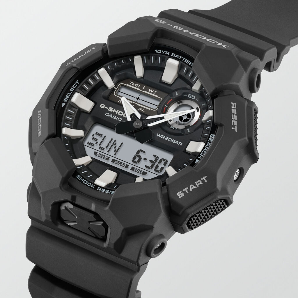 Montre Casio G-shock Noir - F&ecirc;te des p&egrave;res Homme | Histoire d&rsquo;Or
