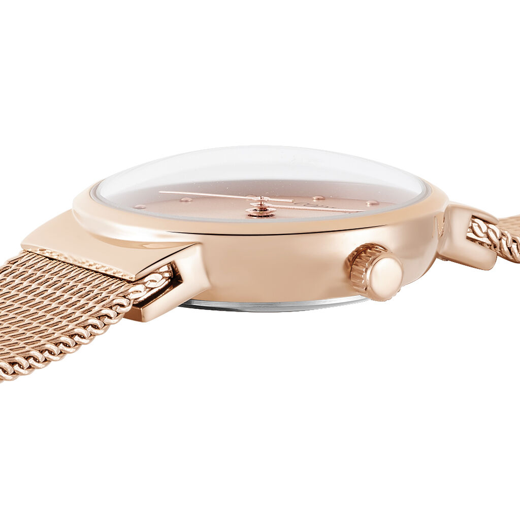 Montre Codhor Fleur Dor&eacute; Rose - Montres Femme | Histoire d&rsquo;Or