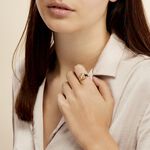 Chevali&egrave;re Gerrard Ovale Diamantee Soleil Or Jaune - Chevali&egrave;res Femme | Histoire d&rsquo;Or