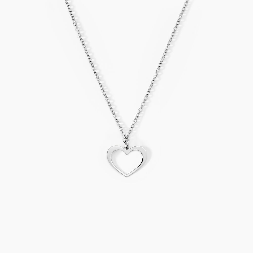 Collier Cosima Argent Blanc - Colliers fantaisie Femme | Histoire d&rsquo;Or
