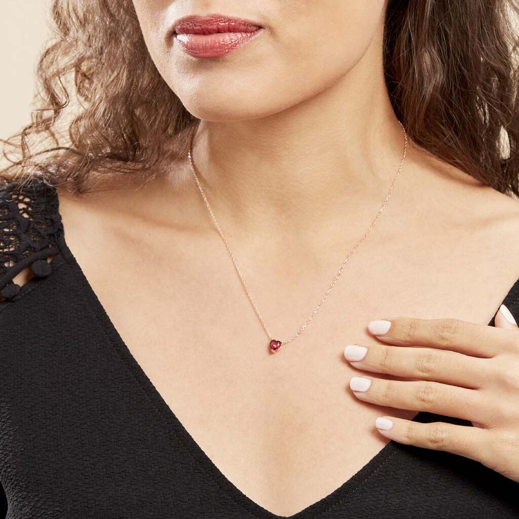 Collier Kelvyn Argent Rose Oxyde - Colliers fantaisie Femme | Histoire d’Or