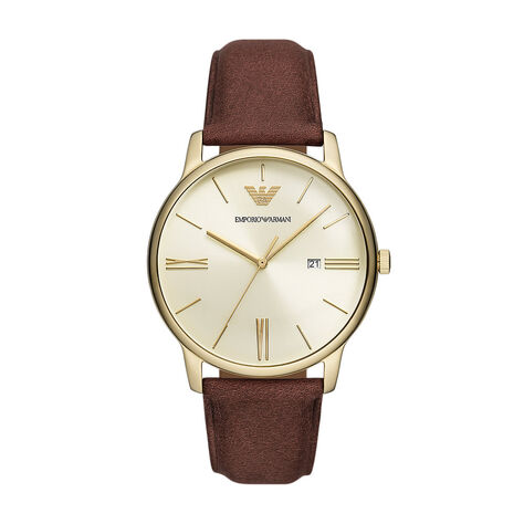 Montre Emporio Armani Doré - Montres Homme | Histoire d’Or