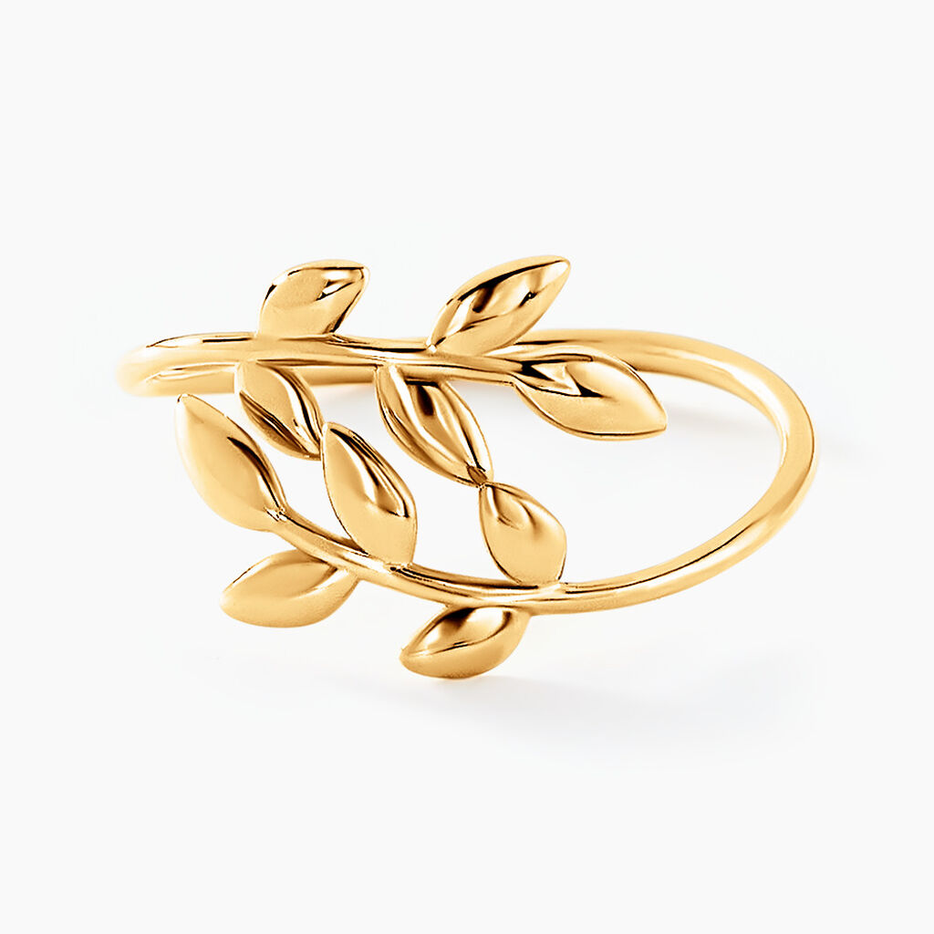 Bague Foliora Or Jaune - Bagues Femme | Histoire d&rsquo;Or