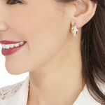 Cr&eacute;oles Lolly Or Bicolore - Boucles d'oreilles cr&eacute;oles Femme | Histoire d&rsquo;Or