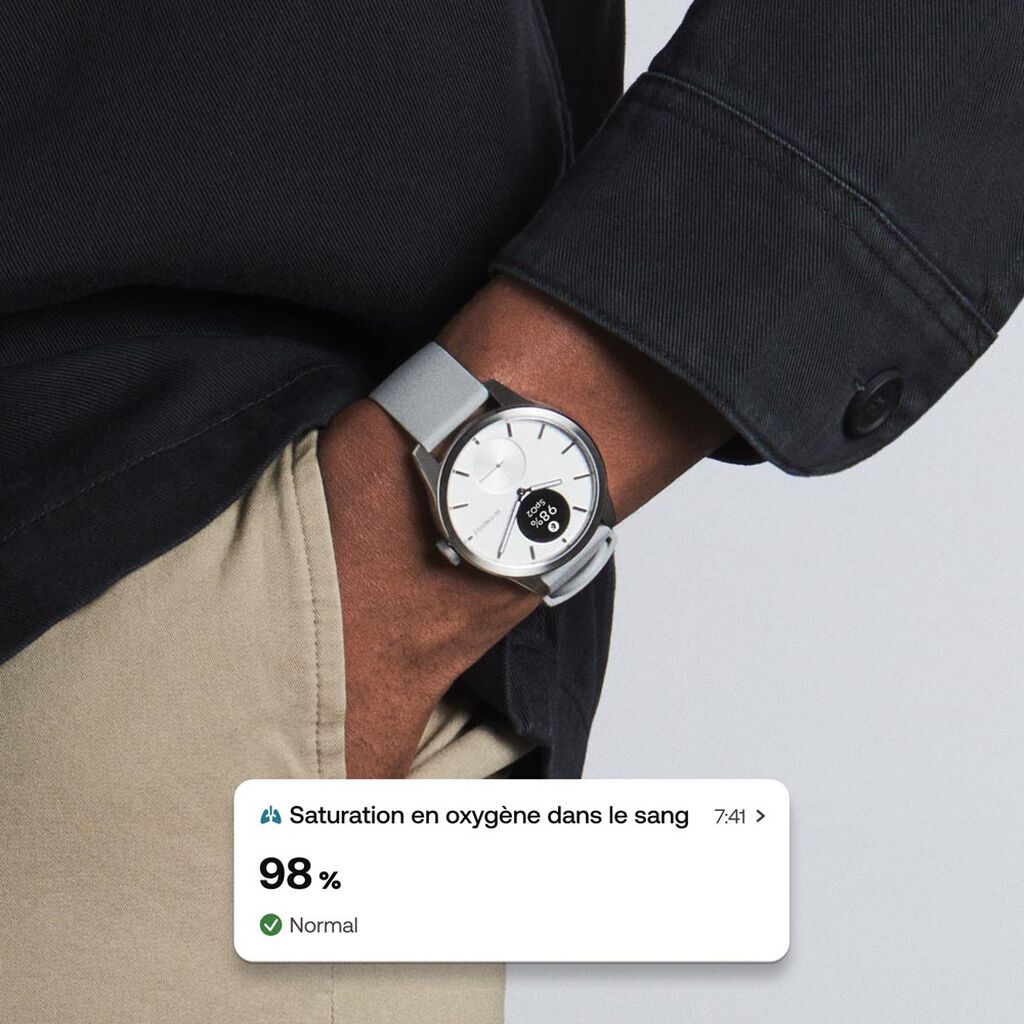 Montre Connectée Withings Scanwatch Light - Montres connectées Femme | Histoire d’Or