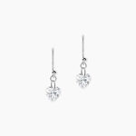 Boucles D'oreilles Pendantes Argent Blanc Sopher Oxydes De Zirconium - Boucles d'oreilles fantaisie Femme | Histoire d&rsquo;Or