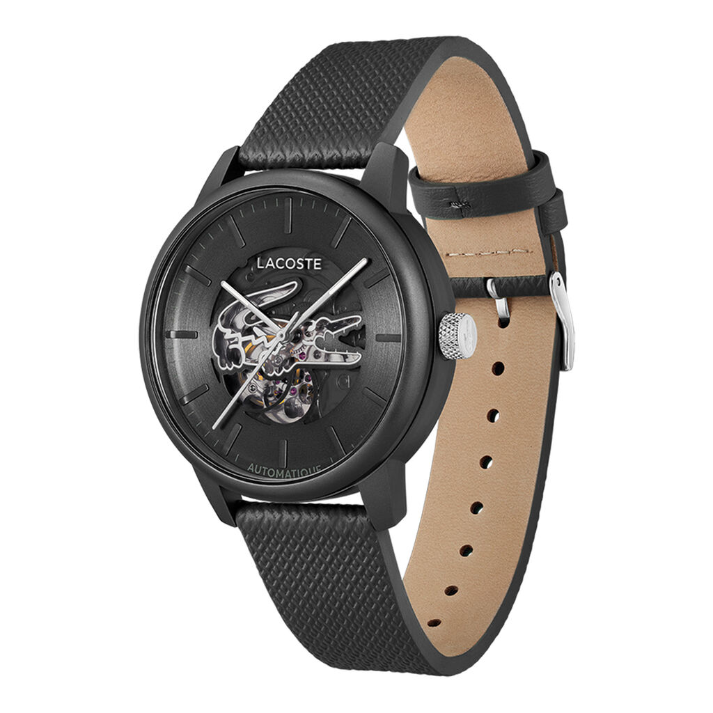Montre Lacoste .12.12 Automatique Noir - Montres Homme | Histoire d’Or