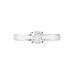 Bague Solitaire Iris Or Blanc Diamant - Bagues solitaires Femme | Histoire d’Or