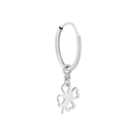 Créole Unitaire Argent Magnus - Boucles d'oreilles créoles Femme | Histoire d’Or