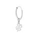 Créole Unitaire Argent Magnus - Boucles d'oreilles créoles Femme | Histoire d’Or