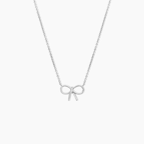 Collier Fatim Argent Blanc - Nouveautés Femme | Histoire d’Or
