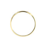 Bague Graphic Lines Or Jaune Oxyde De Zirconium - Bagues avec pierre Femme | Histoire d&rsquo;Or