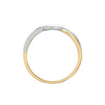 Bague Sharron Or Bicolore Diamant Blanc - Bagues avec pierre Femme | Histoire d&rsquo;Or