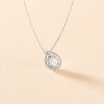 Pendentif Diamina Or Blanc Diamant - Pendentifs Femme | Histoire d&rsquo;Or
