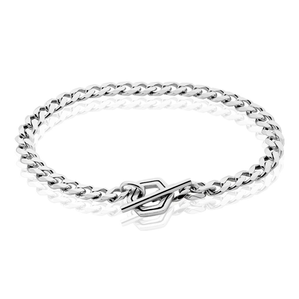 Bracelet Argent Corey - Bracelets Homme | Histoire d’Or