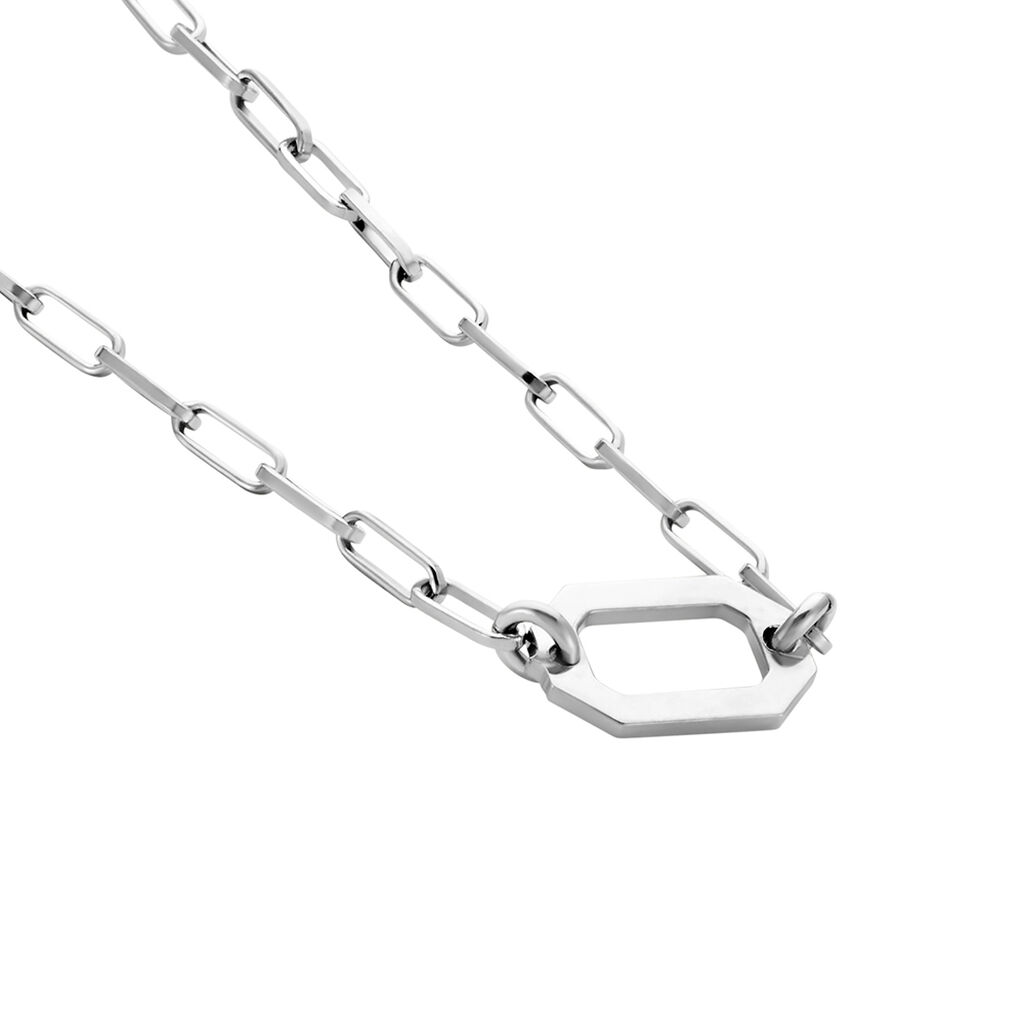 Collier Soho Argent Blanc - Colliers fantaisie Femme | Histoire d’Or