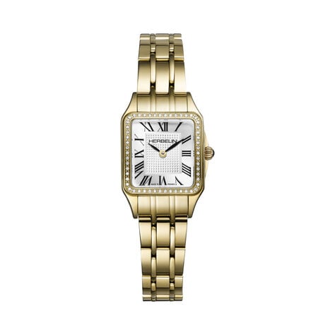 Montre Herbelin Mini Luna Argent&eacute; - Montres &eacute;tanches Femme | Histoire d&rsquo;Or