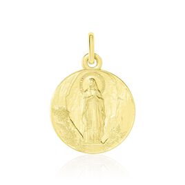 Medaille Or Jaune Vierge - Pendentifs Baptême Famille | Histoire d’Or