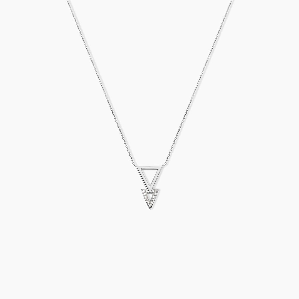 Collier Joy Or Blanc Diamant - Colliers Femme | Histoire d&rsquo;Or