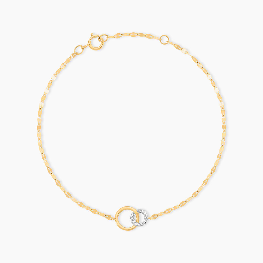 Bracelet Maitland Or Jaune Diamant - Bracelets Femme | Histoire d&rsquo;Or