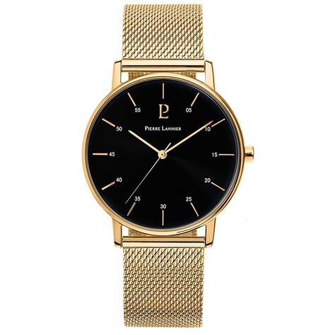 Montre Pierre Lannier Cityline Noir - Montres Homme | Histoire d&rsquo;Or