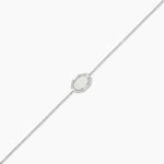 Bracelet Margot Argent Blanc Nacre Oxyde De Zirconium -  Femme | Histoire d&rsquo;Or