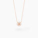 Collier Gladysse Or Rose Oxyde De Zirconium - Colliers Femme | Histoire d’Or