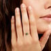 Bague Emotion Or Jaune Emeraude Diamant - Bagues avec pierre Femme | Histoire d’Or