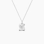 Pendentif Zodiaque Parchemin Argent Blanc - Pendentifs Zodiaque Famille | Histoire d&rsquo;Or