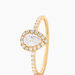 Bague Hillevi Or Jaune Oxyde De Zirconium - Bagues solitaires Femme | Histoire d’Or