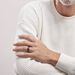 Bague Acier Noir Rick - Bagues fantaisie Homme | Histoire d’Or