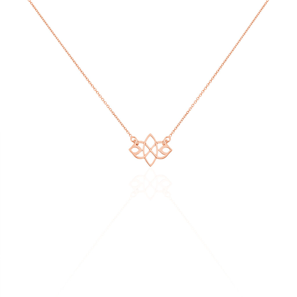 Collier Maharaja Argent Rose - Colliers fantaisie Femme | Histoire d&rsquo;Or