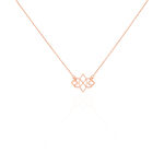 Collier Maharaja Argent Rose - Colliers fantaisie Femme | Histoire d&rsquo;Or