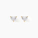 Boucles D'oreilles Puces Diamotion Or Jaune Diamant - Clous d'oreilles Femme | Histoire d’Or