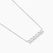 Collier Vinie Argent Blanc - Colliers fantaisie Femme | Histoire d’Or