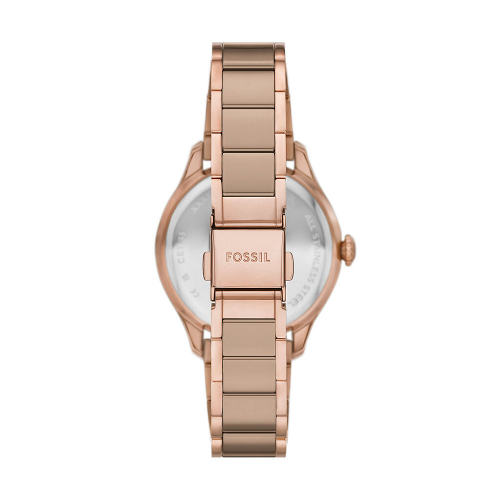 Montre Fossil Gilmore Caramel - Id&eacute;es cadeaux Femme | Histoire d&rsquo;Or