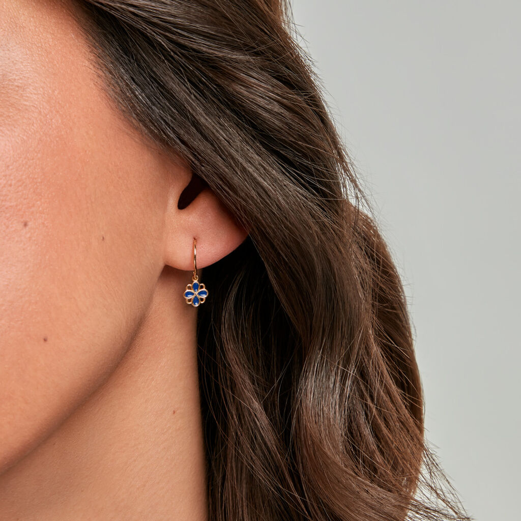 Boucles D'Oreilles Pendantes Asaph Or Jaune - Boucles d'oreilles pendantes Femme | Histoire d&rsquo;Or