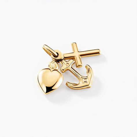 Pendentif Marley Or Jaune - Pendentifs Communion Femme | Histoire d&rsquo;Or
