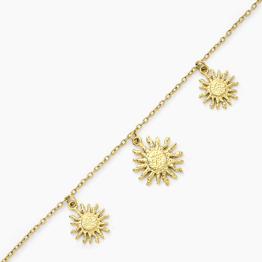 Bracelet Bastia Acier Jaune - Bracelets Femme | Histoire d’Or
