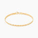 Bracelet Ivy Maille Haricot Or Jaune - Bracelets chaîne Femme | Histoire d’Or