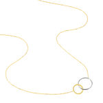 Collier Elizabeta Or Bicolore - Colliers Femme | Histoire d&rsquo;Or