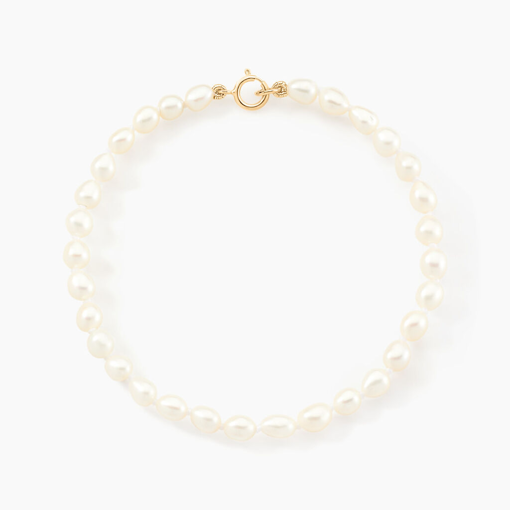 Bracelet Illyana Or Jaune Perle De Culture - Bracelets Femme | Histoire d’Or