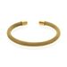 Bracelet Jonc Acier Doré Sibil - Bracelets fantaisie Femme | Histoire d’Or