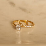 Alliance Julietta Or Jaune Oxyde De Zirconium - Alliances Femme | Histoire d&rsquo;Or